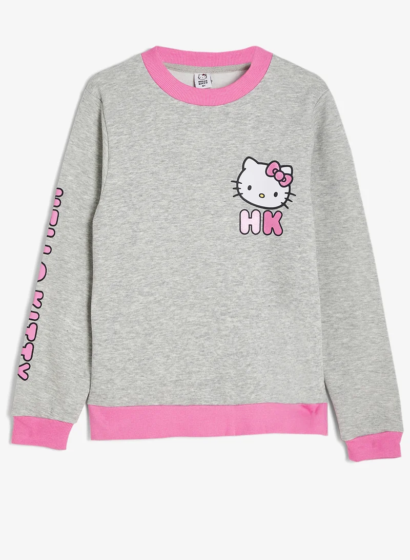 سانريو سويت شيرت وبنطال رياضي أطفال هالو كيتي